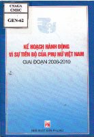 Kế hoạch hành động vì sự tiến bộ của phụ nữ Việt Nam giai đoạn 2006 - 2010